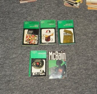 knihy retro - napětí - 5