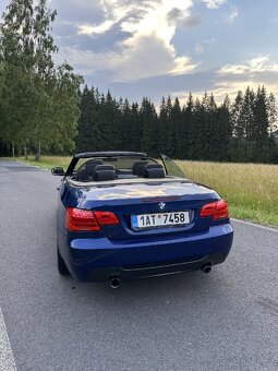 BMW 335i e93 cabrio, LeMans Blue, DKG, M-paket, n55 - 5