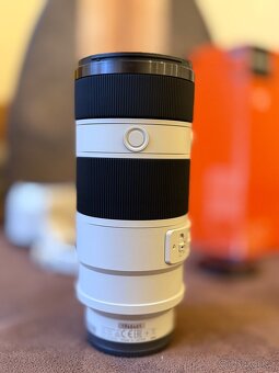 Sony 70-200 mm f/4 OSS zoom objektiv ve velmi dobrém stavu. - 5
