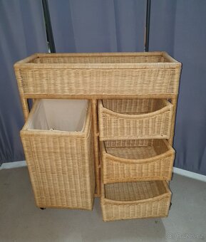 Ratanová komoda/prádelník - 5