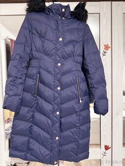 Krasný pěřový kabát Karl Lagerfeld - 5