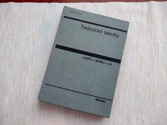 Knihy technická skripta, tabulky, přehledy - 5