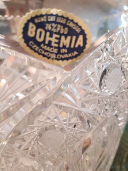 Broušená váza Bohemia - 5