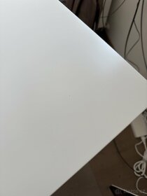 [REZERVOVÁNO] Polohovací stůl IKEA TROTTEN 160x80 bílý - 5