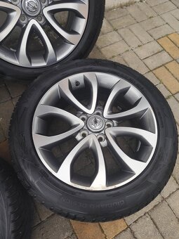 ALU 5x114.3 r17 NISSAN + PNEU - PĚKNÁ SADA - 5