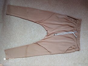 Harémky - nasrávačky - baggy sv. hnědé - 5