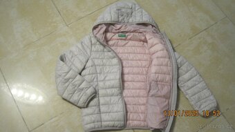 Bunda přechodová Benetton, vel. 140 - 5