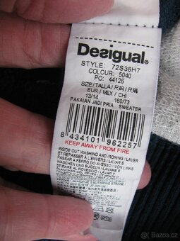 Chlapecká bavlněná mikina s kapucí Desigual - 5