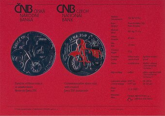 Stříbrná mince 500 Kč 2022 Motocykl Jawa 250, BK a PROOF - 5