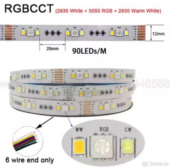 Nové RGBW moduly Gledopto GL-C-008P MIX - 5