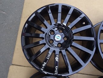 Alu disky černé origo Ford, 17",  5x108, ET 52,5 ,šíře 7,5J - 5