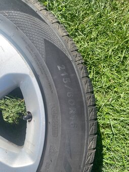 Alu kola, celoroční pneu 215/60r16 - 5