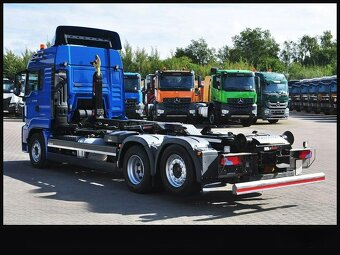 MAN TGS 26 26.460 6x2 / Hiab nosič abrol kontejnerů / 213tkm - 5