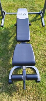 Kompletní posilovací set – stojan, lavice, osa + 157,5 kg - 5