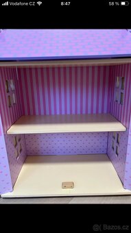 Dreveny domecek pro panenky- - 5