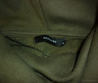 Khaki dámská mikina Reserved - 5