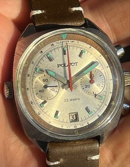 POLJOT Chrono 3133 "ŠTURMANSKIE" СССР _ EDICE OCEAN 👍👍👍 - 5