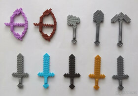 Lego Minecraft - originální figurky a zbraně. - 5