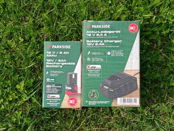 Aku vrtačka Parkside 12V + 2Ah baterka + nabíječka - 5