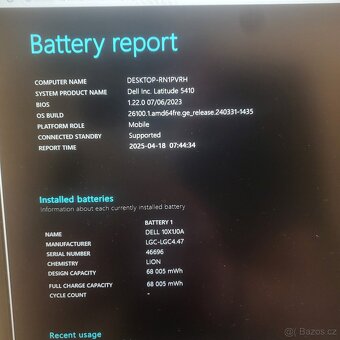 Dell Latitude 5410 /i5 10.gen/16GB-DDR4/Dotyk - 5