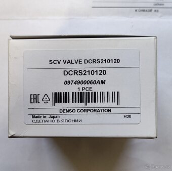 Sada SCV ventilů regulace tlaku Denso DCRS210120 - 5