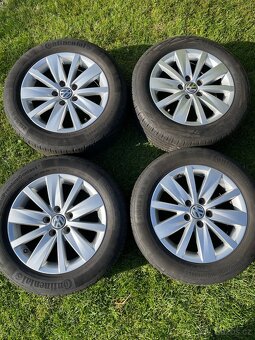 Prodám-Sadu originál VW letních kol 215/55/16 - 5