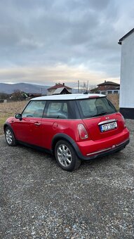 červený Mini Cooper R 50, 1.6. Benzín, manuál - 5