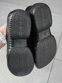 Černé sandále na klinku 40 - 5