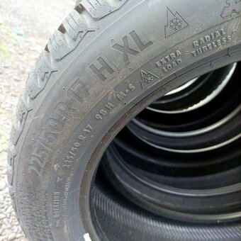 17" PNEU – 225/50/R17 – ZIMNÍ - CONTINENTAL - 100% vzorek - 5