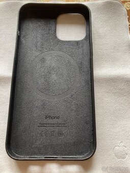 Apple kožený kryt Midnight na iPhone 12 Pro Max - 5