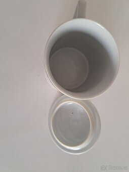 Starý čínský hrnek s pokličkou - 5