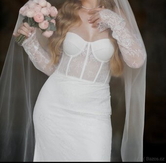 Luxusní svatební šaty - 5