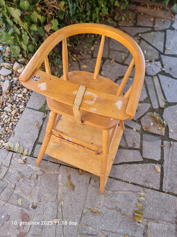 Dětská jídelní židlička Retro - 5