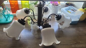 Rustikální lustr - 5