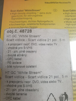 SCART kabel HAMA 21- pinový 5m - 5