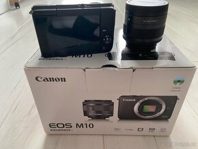 Canon EOS M10 + objektiv EFM 15-45mm - 5