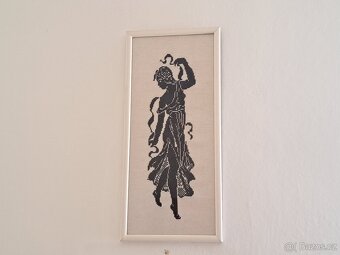 Vyšívané zarámované obrázky - 5