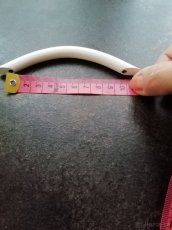 nová kovová madla ke skříňce 17 ks rozteč 9,6 cm - 5