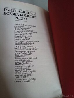 Božská komedie Peklo, Dante Alighieri - 5
