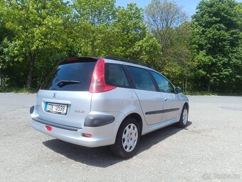 Peugeot 206 SV combi, 1.4 HDi, klima,bez koroze - 5