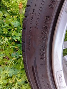 ALU 8x18, 5x108 ET 42 s letními pneu NOVÈ  SLEVA - 5