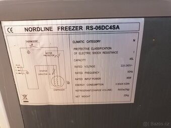 Prodám mrazak značky NordLine - 5