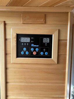 HEALTHLAND Infrasauna Deluxe 4005 Carbon rohová - 5