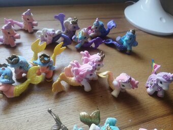 Velký set Filly koně mermaids mořské pany - 5