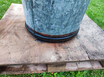 Popelnice pozinkovaná 110l - 5