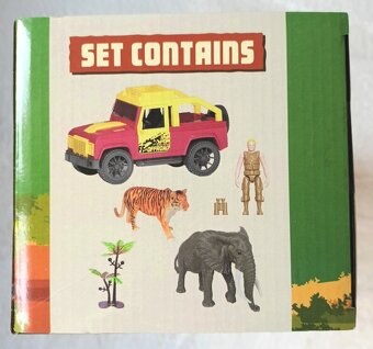 Nová SAFARI SADA 6 ks- auto se zvukem a světlem - 5