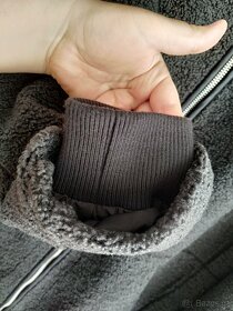 Myškový dámský šedý kabát HM oversize XS S M dlouhý - 5