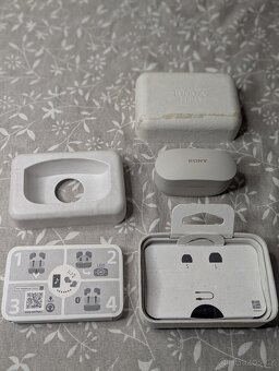 Bezdrátová sluchátka Sony WF-1000XM4 světlé, nové rozbalené - 5