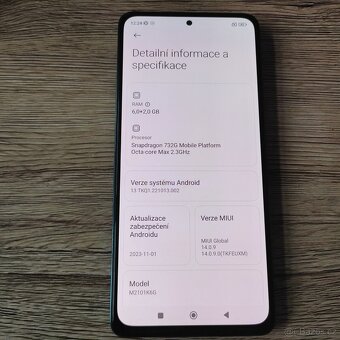 Xiaomi Redmi Note 10 Pro 6GB/128GB, Glacier Blue - 5