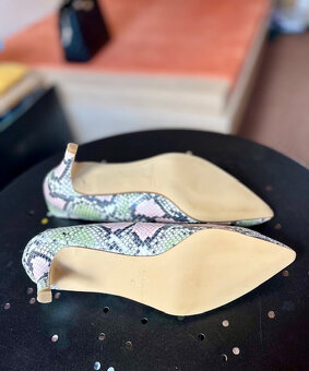 Italské celokožené lodičky zn. Fericelli vel.40 - 5